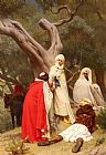 Reception Of An Emir by Gustave Clarence Rodolphe Boulanger